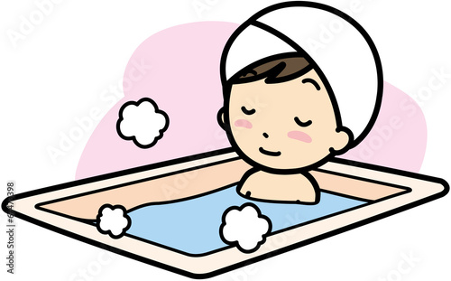 入浴 Stock イラスト Adobe Stock