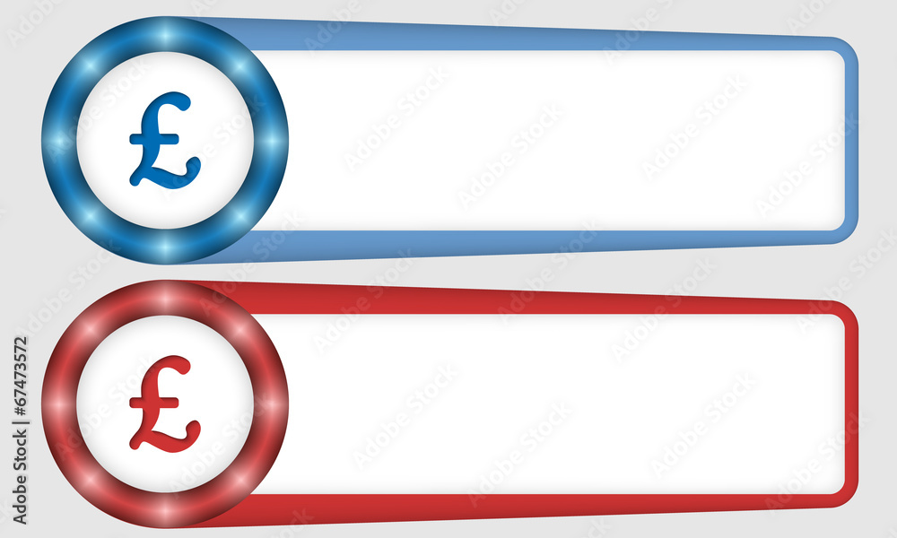 blue and red frames for any text with pound symbol blue and red frames for any text with pound symbol