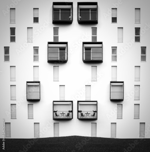 Symmetry, urban view