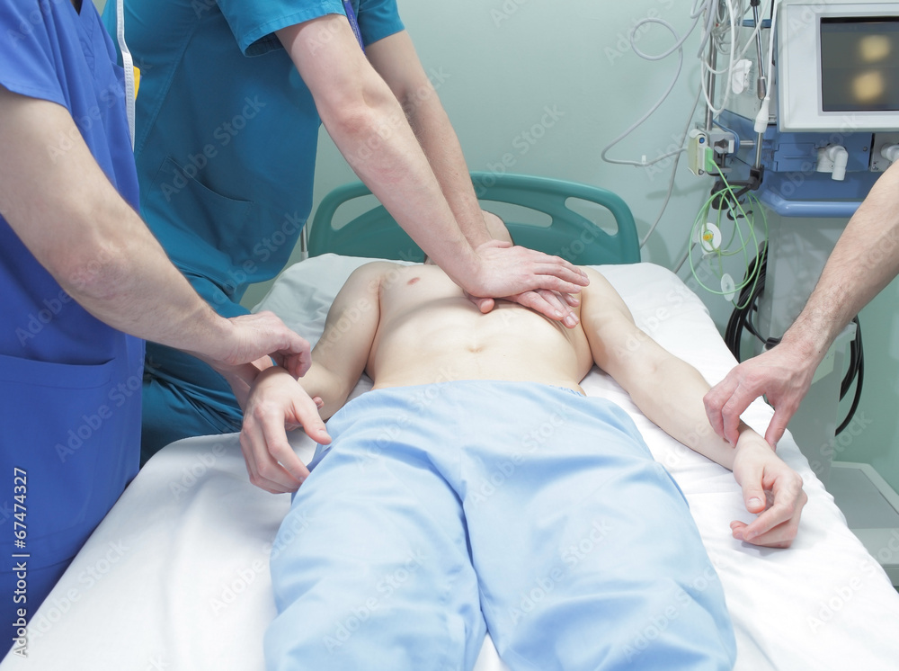 Physicians attempted resuscitation developed to the patient in a Physicians attempted resuscitation developed to the patient in a