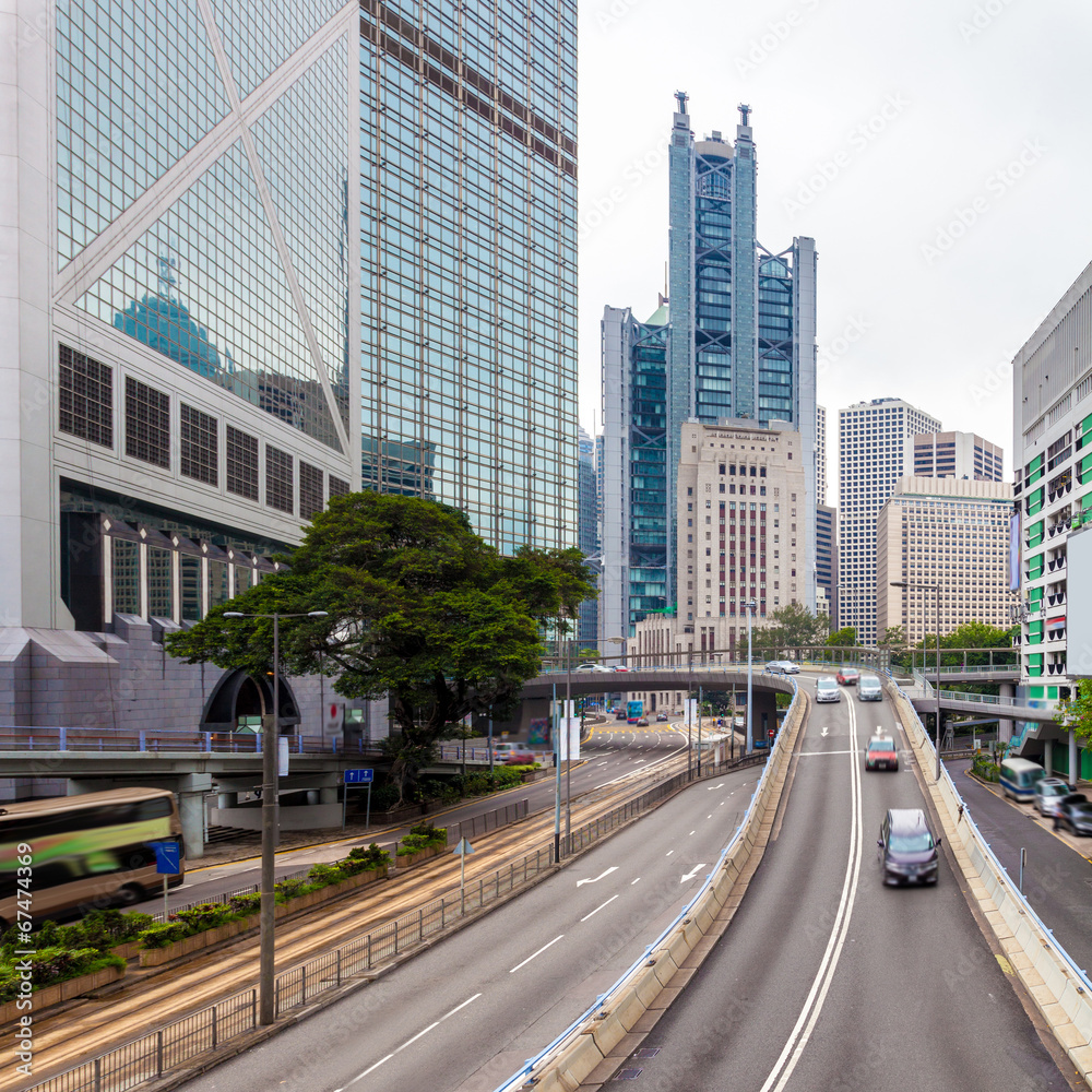 Naklejka premium hongkong