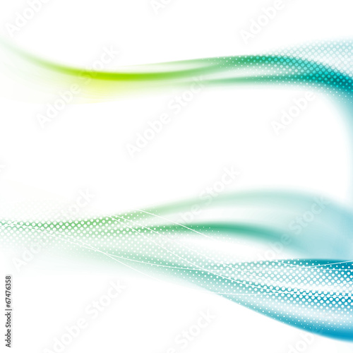 Bright satin waves background template