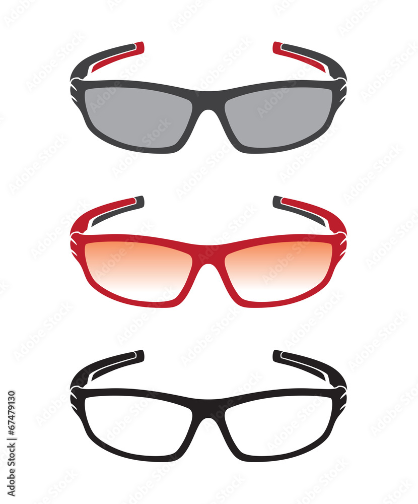 Vector group of an sunglasses Vector group of an sunglasses