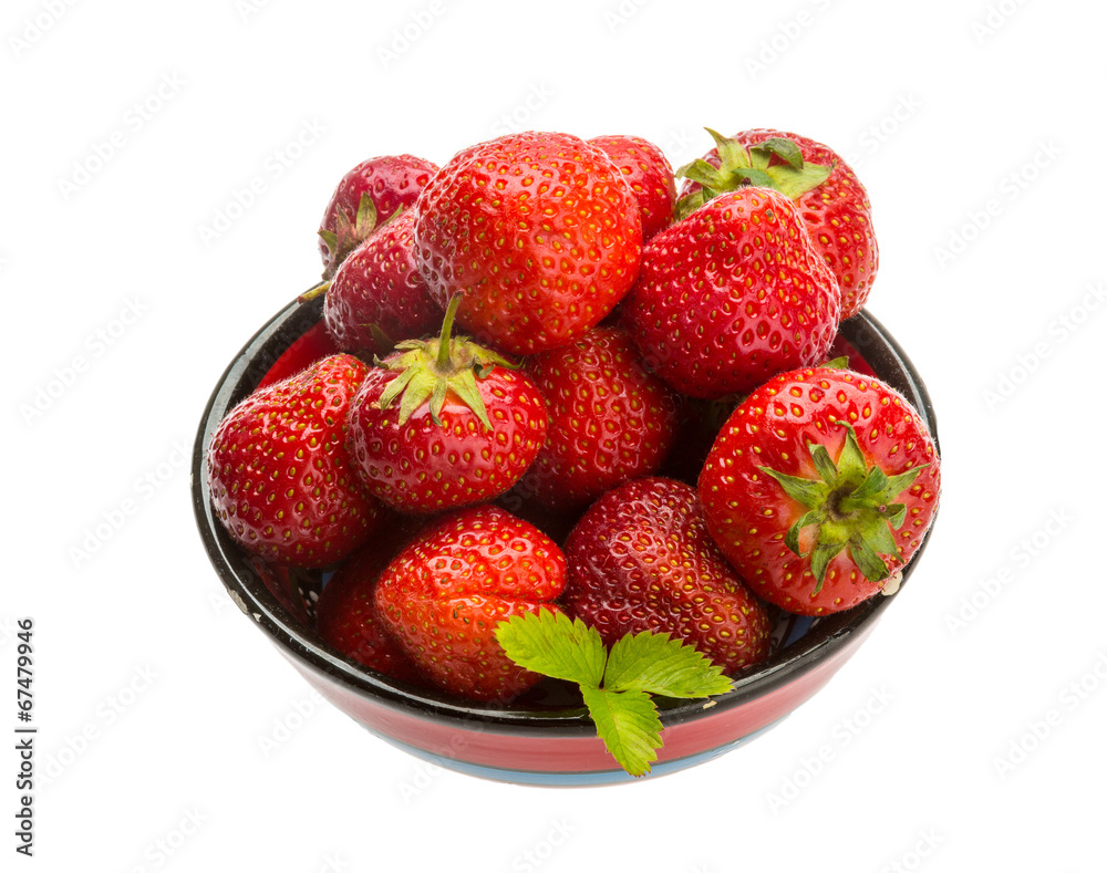 Strawberry in the bowl Strawberry in the bowl