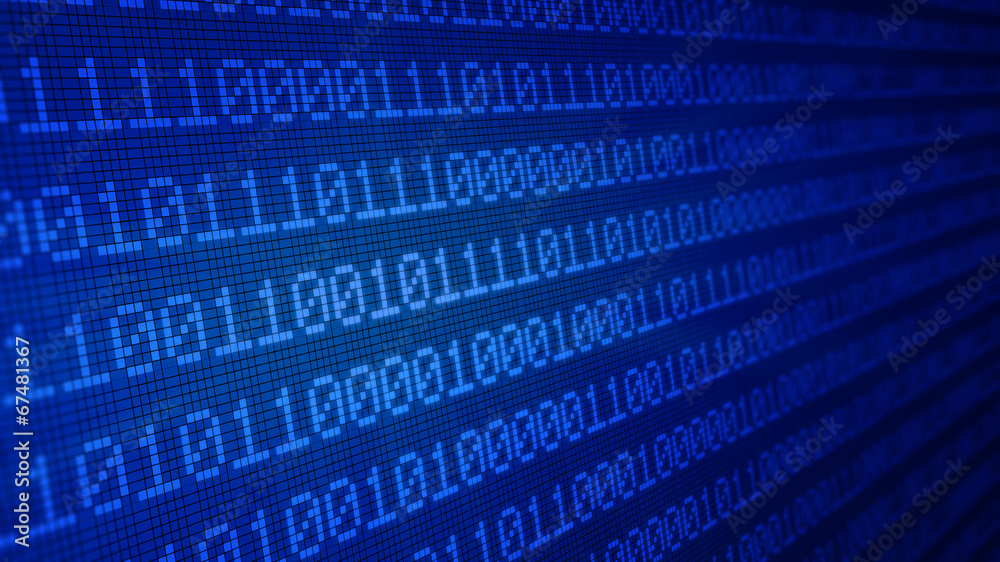 3D Binary code 3D Binary code