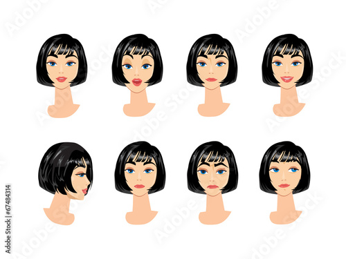 Business Woman Character Emotions