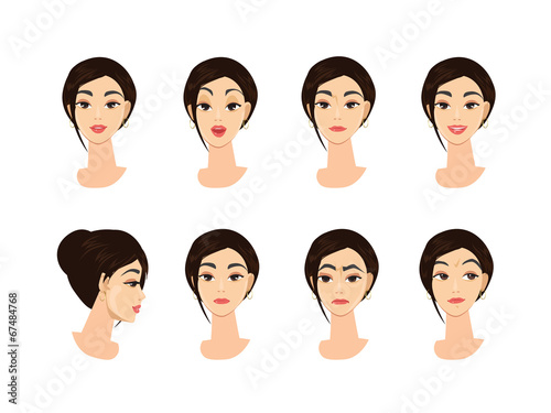 Business Woman Character Emotions
