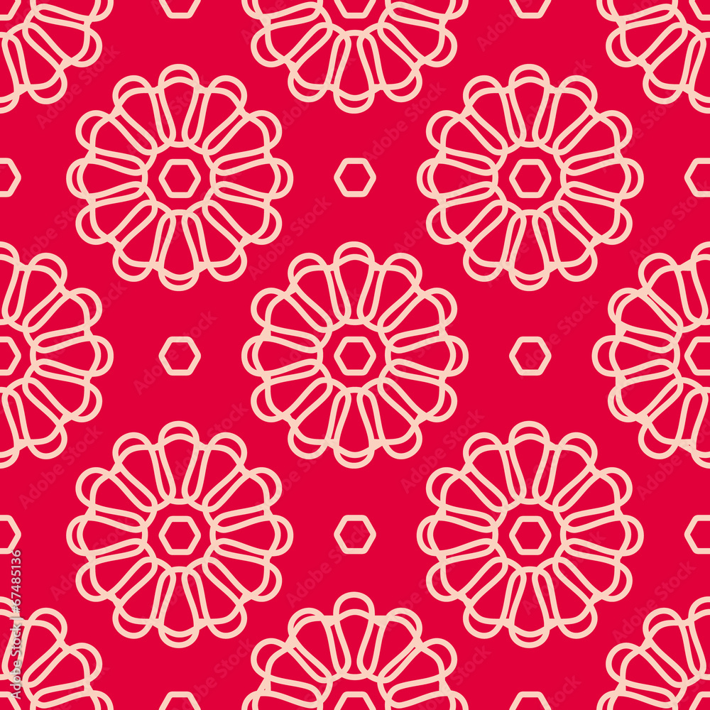 flowers seamless pattern