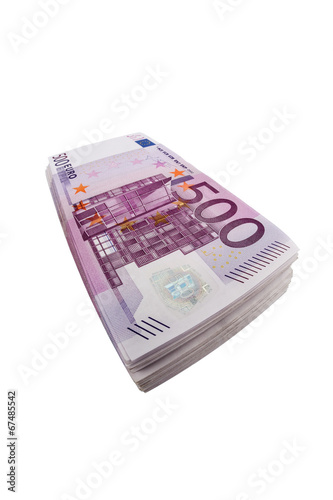 Fünfhundert Euro-Geldscheine © Gina Sanders