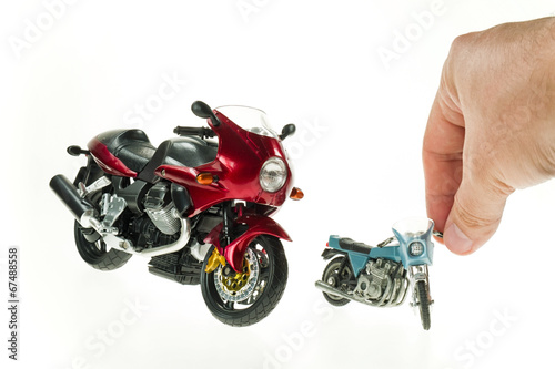 Realistic Toy Motorcycles