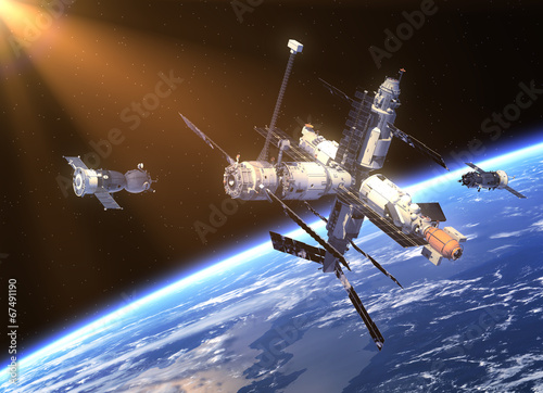 Spacecrafts And Space Station
