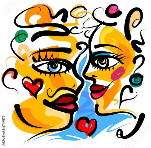 Love Couple Sketch