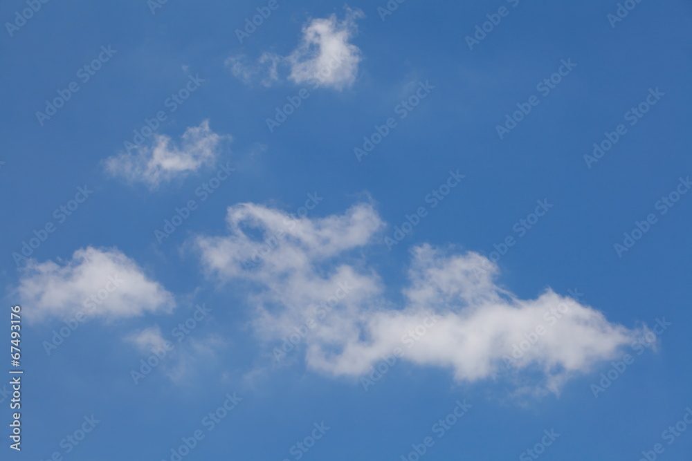 Natural background of blue sky and cloud Natural background of blue sky and cloud