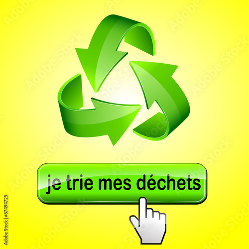 Vector recycling illustration