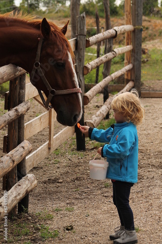 Girl & Horse II