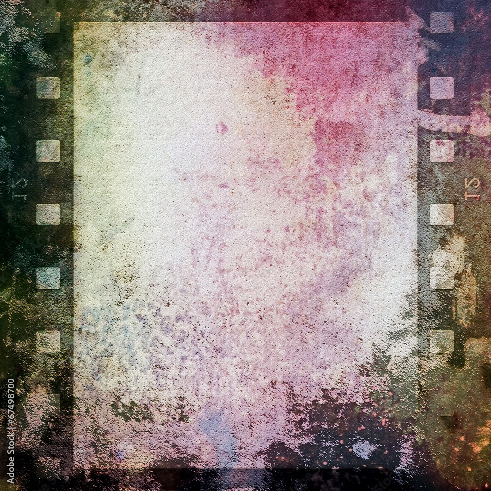 Fototapeta premium old grunge film strip background