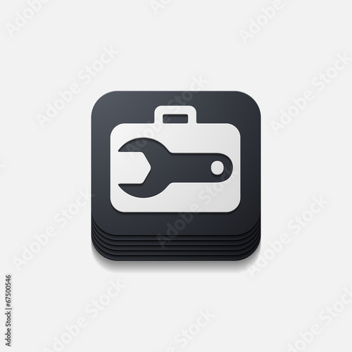 square button: wrench