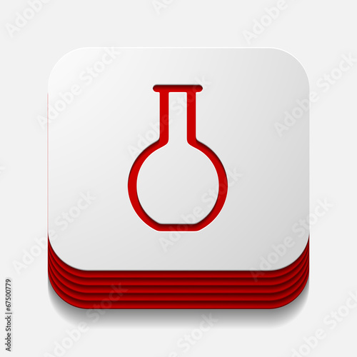 square button: tube