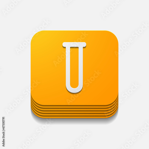 square button: tube