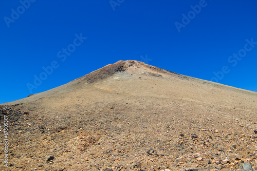 Teide volcano rocky peak