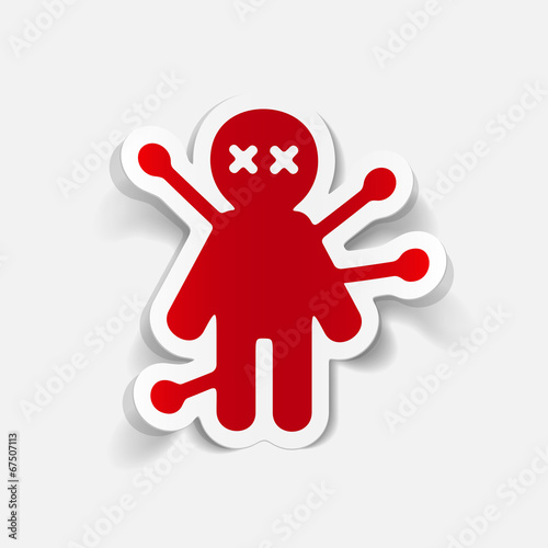 realistic design element: voodoo Doll