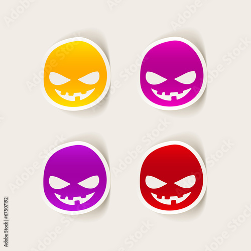 realistic design element: monster