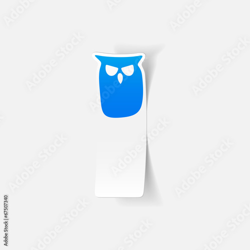 realistic design element: owl