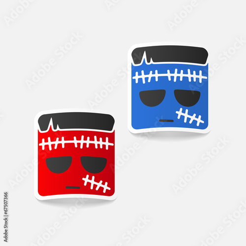 realistic design element: zombie