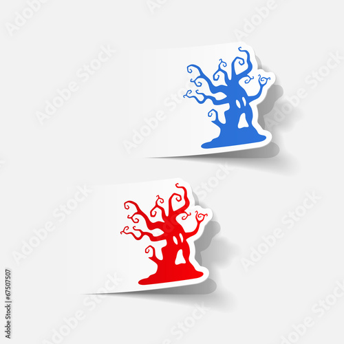 realistic design element: tree