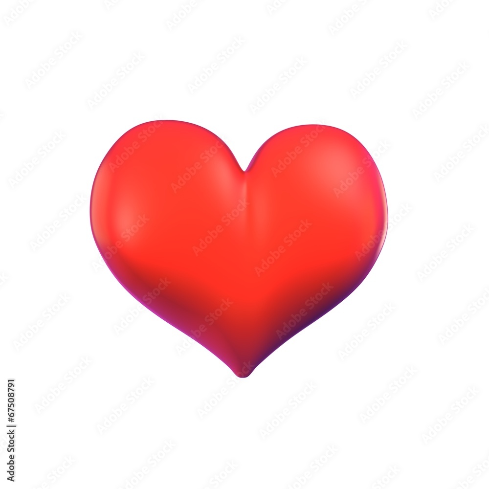 Autonoom restjes bevestig alstublieft Groot rood hart Stock Illustration | Adobe Stock