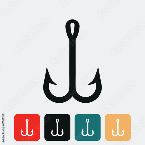 fish hook icon