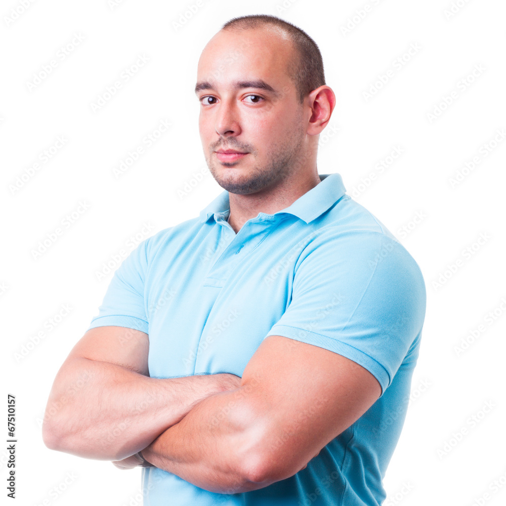 man portrait - isolated