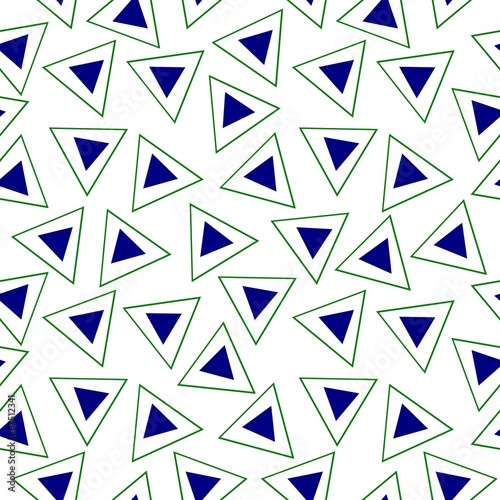 TRAMA TRIANGOLI AZZURRO