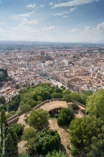 View of Granada from the Alhambra © Vasyl Dovhun