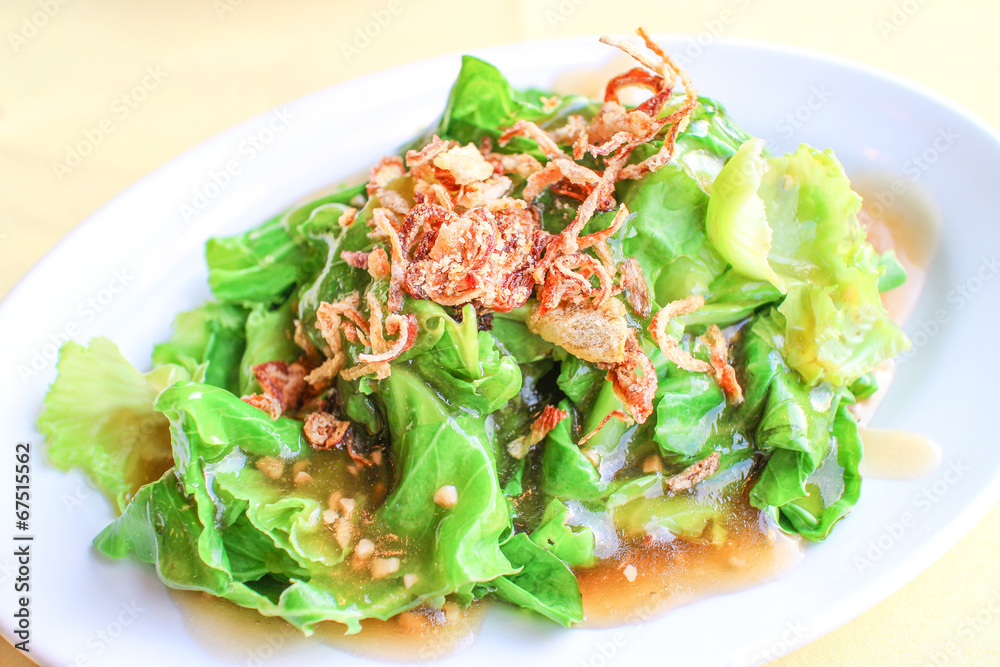 青菜炒め ランカウイ島 青菜炒め ランカウイ島