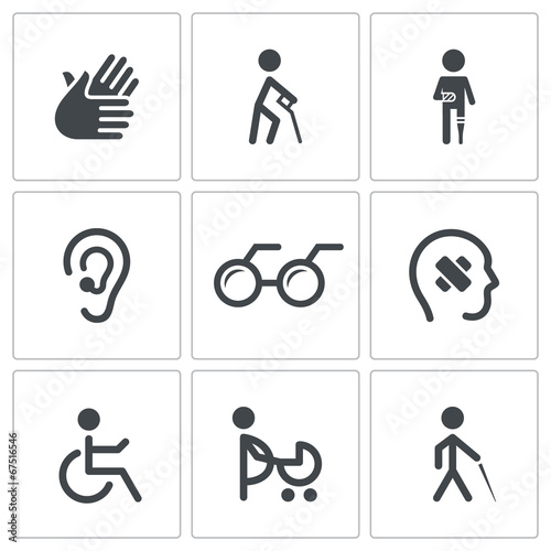 Disability Icon collection