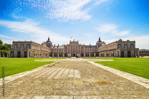 Royal Palace of Aranjuez, a residence of the King of Spain. photo