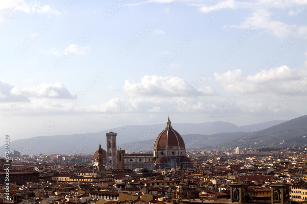 Dom of Florence in Tuscany, Italy