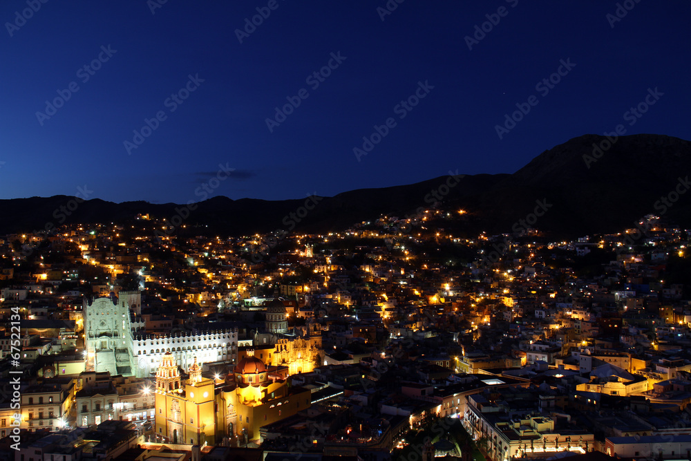 Guanajuato at night