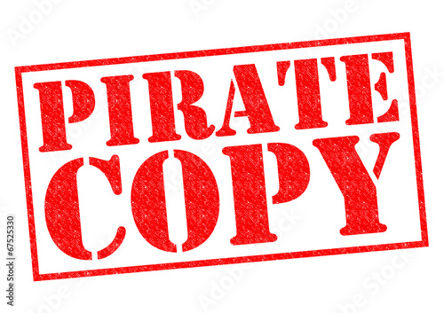 Принти на полотні PIRATE COPY