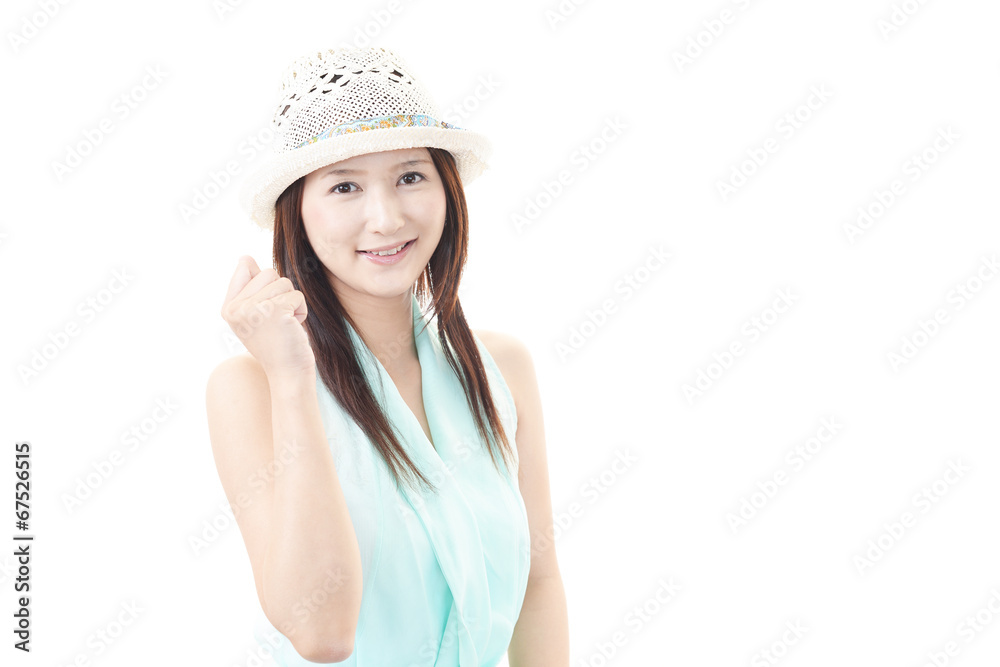 くつろぐ女性 くつろぐ女性