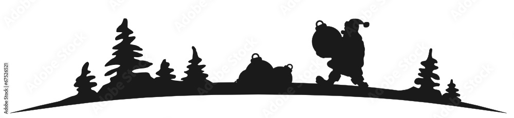 Weihnachtsland schwarz Weihnachtsland schwarz