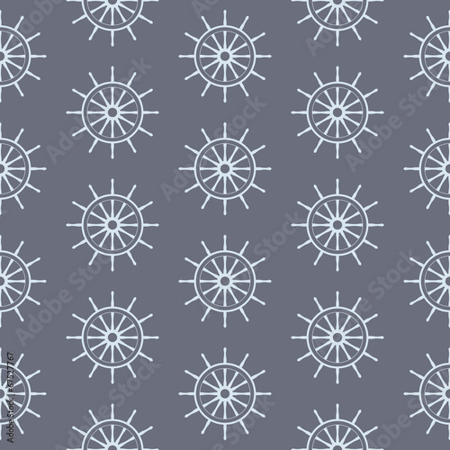seamless pattern with steering wheels