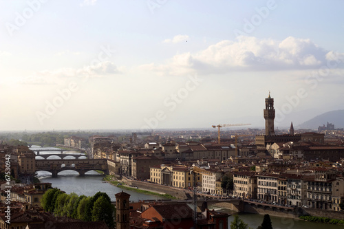 Palazzo Vecchio in Florence in Tuscany, Italy