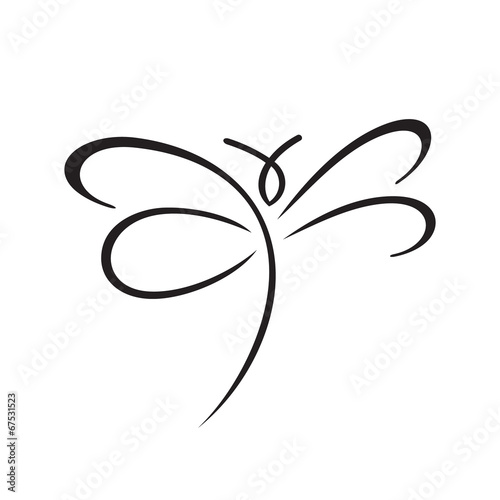 Butterfly sign