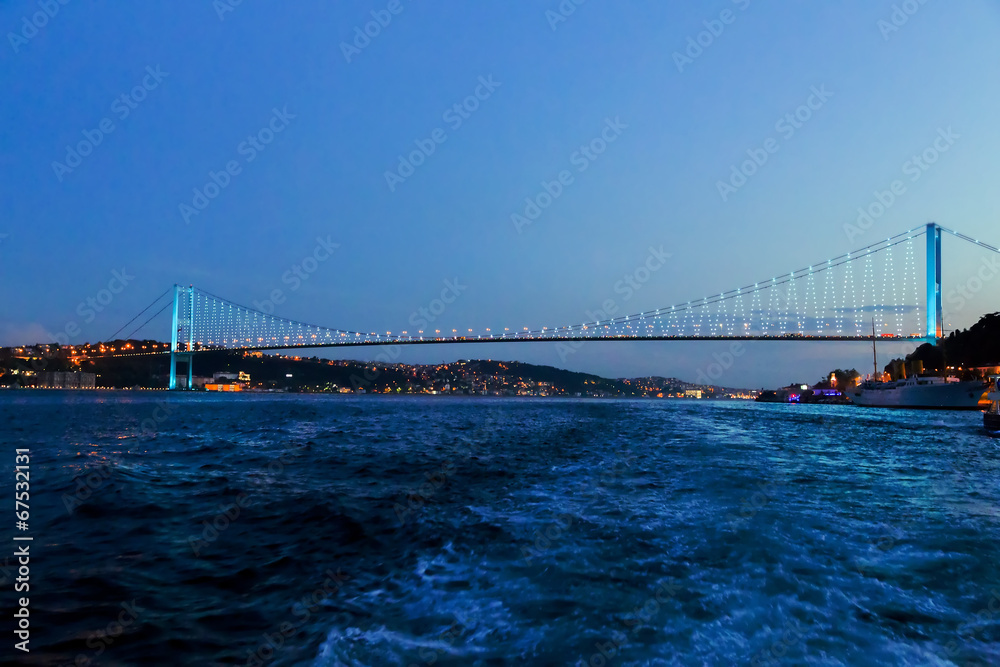 Fototapeta premium Bosphorus bridge, Istanbul, Turkey