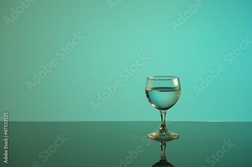 Glass mit alkohol  photo