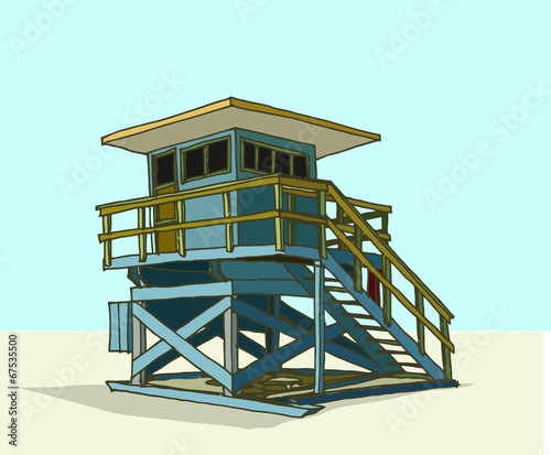 lifeguard station