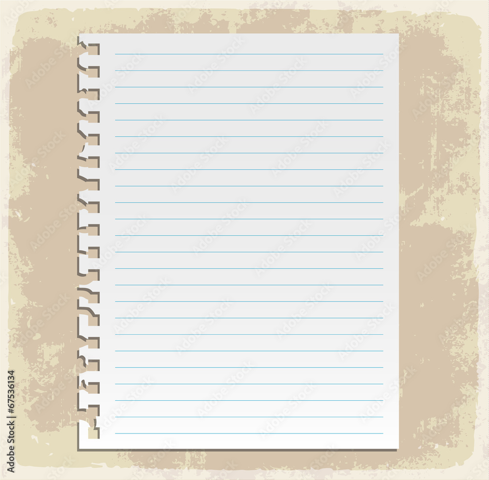 paper sheet note paper sheet note