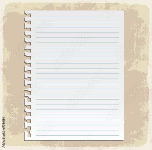 paper sheet note